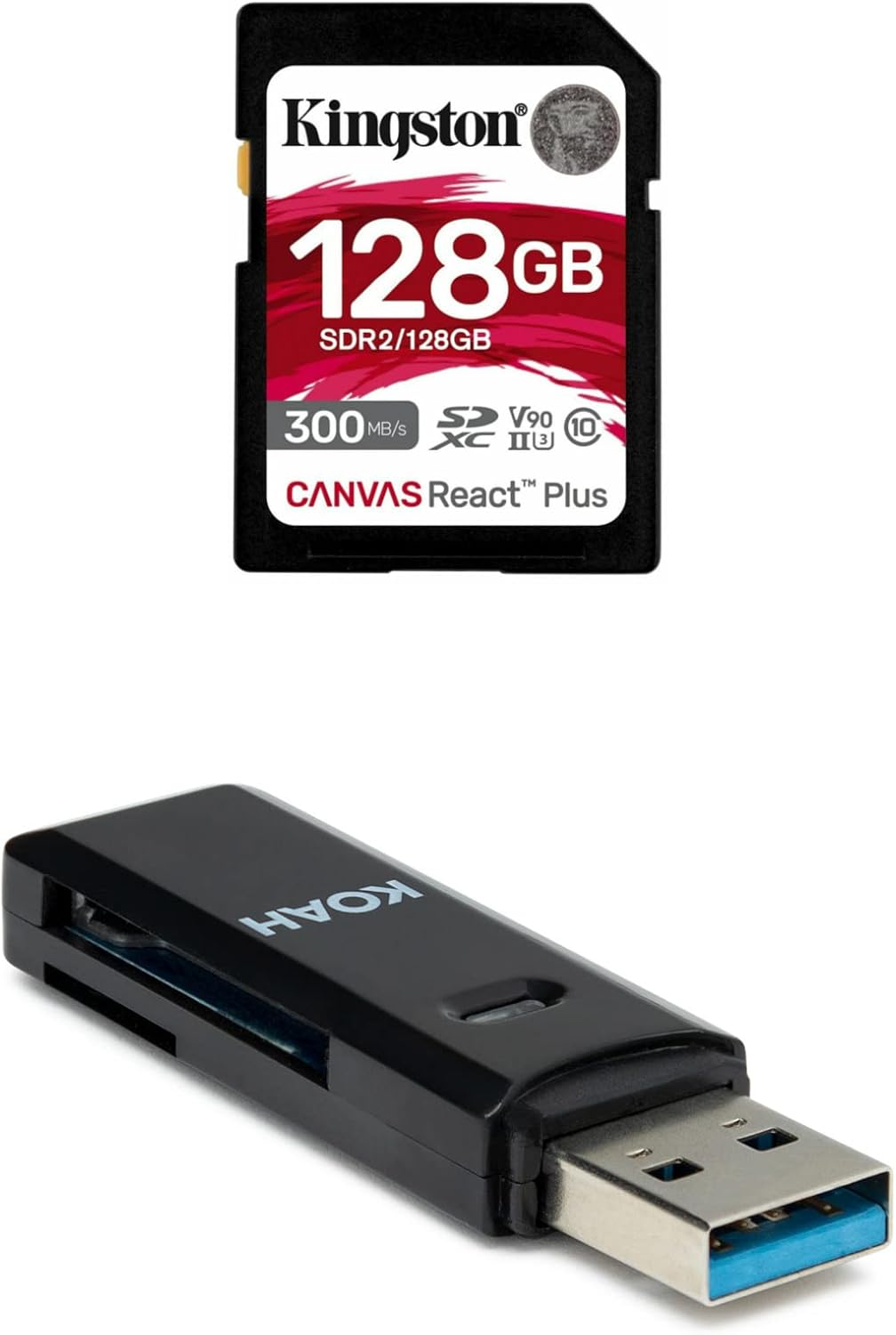 Kingston Canvas React Plus 128GB U3 V90 SDXC UHS-II Togo Ubuy