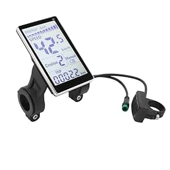 Amazon | 電動バイクLCDディスプレイ、24V 36V 48V 60V M5 LCD
