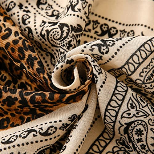 Mavoli Women's Scarf Lightweight Print Pattern Scarf Shawl Fashion Scarf Sun Protection Shawl4