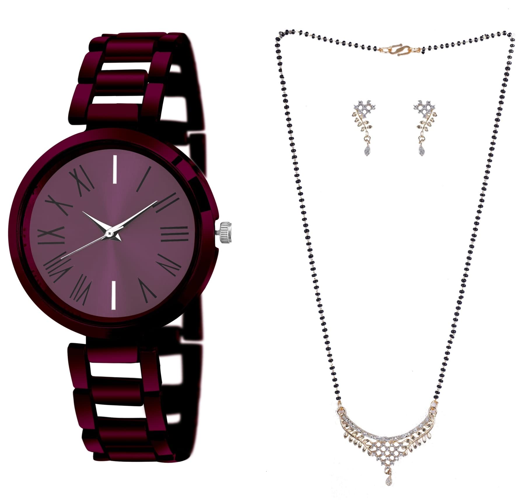 Watchstar WoWomens Fancy & Stylist Dial Colour Purple MoveWoment Type Automatic Band Material Stainless Steel Silver Plated Wrist Watch.(Pack of 1) (MRKF-1026) (B0BZJGS12Y) Amazon Price History, Amazon Price Tracker