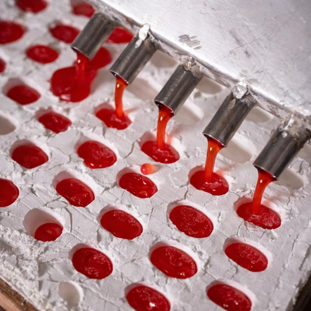 Joe Vanny, caramelle gelatine alla frutta, produzione artigianale, gelées 100% naturali, 30% di frutta, con oli essenziali, confezione luxury da 1000g