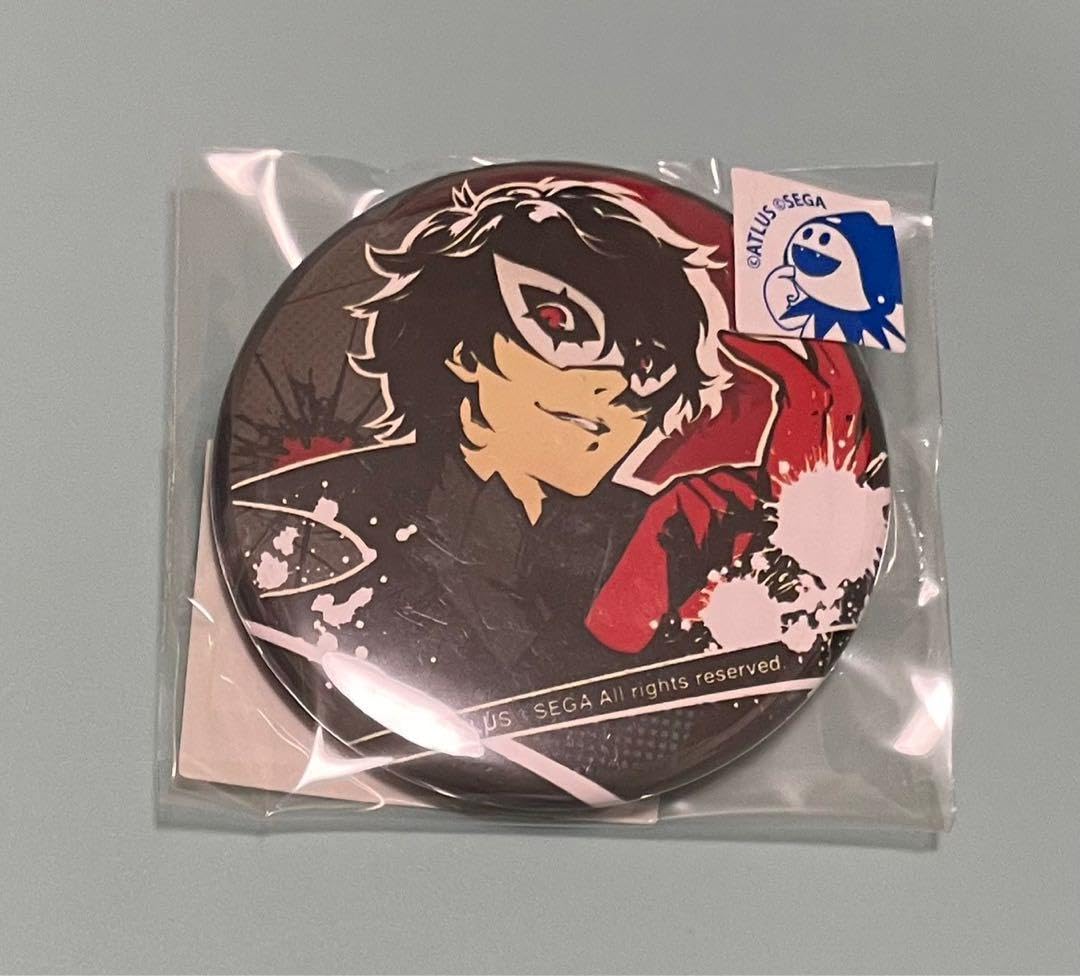 Amazon.co.jp: ペルソナ5 総攻撃 主人公 缶バッジ コトブキヤ ペルソナ
