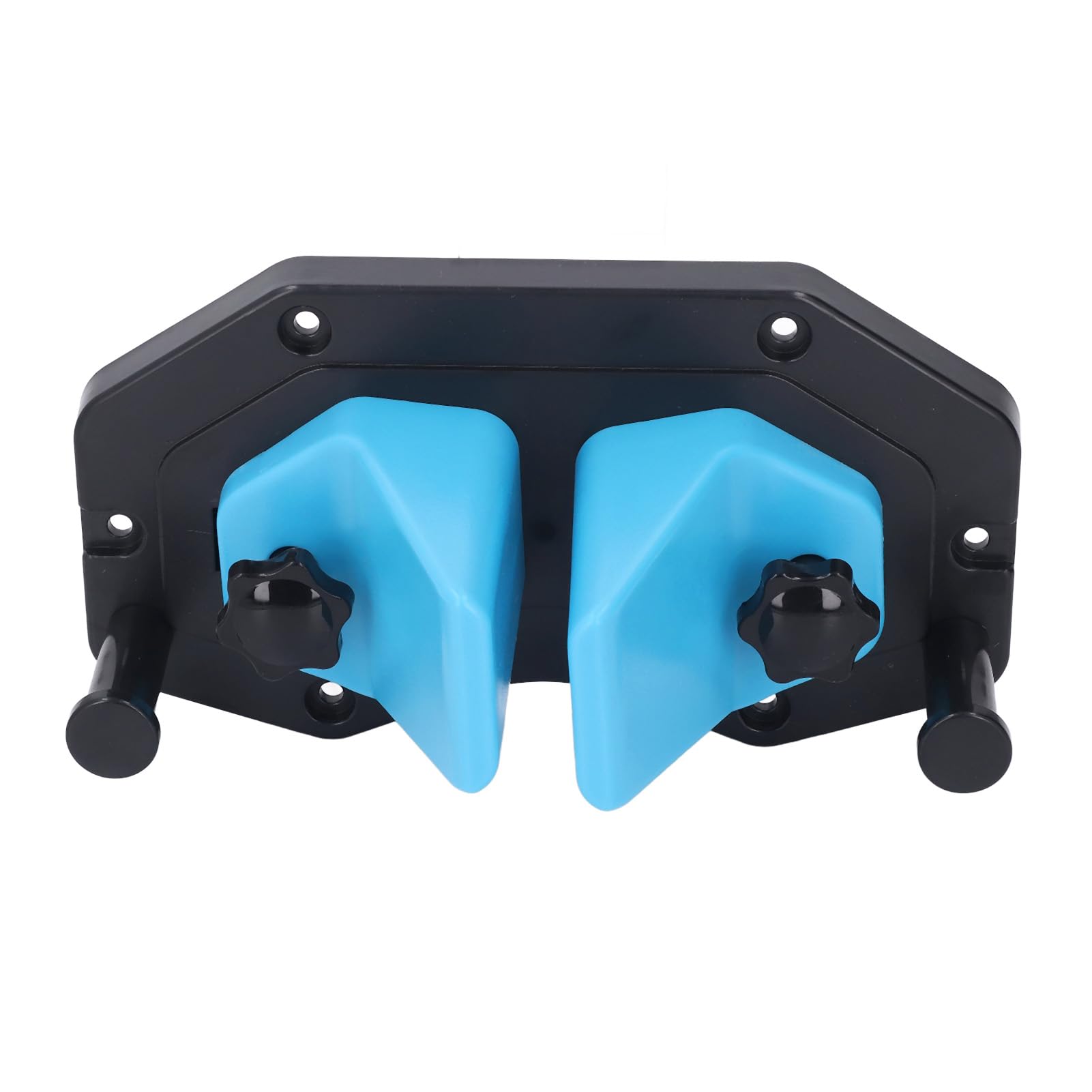 Asixxsix Ski & Snowboard Wall Rack, Ski Holders Organizer for Garage Wall Fits Any Ski/board, Garage Organization Space Saving Winter Gear Organizer, Auto Locking, Snowboard Display