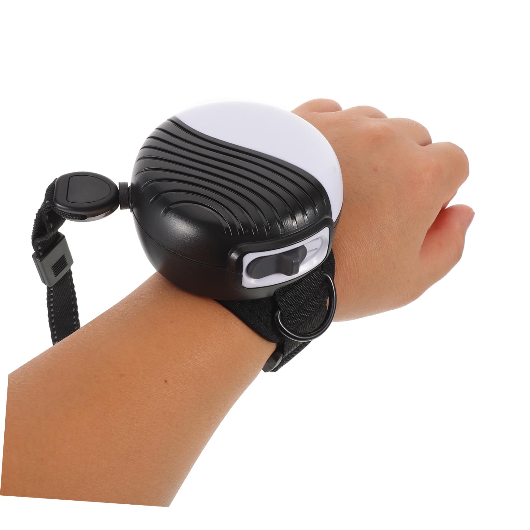 Hohopeti Correa Retráctil Automática para Perros Correa de Muñeca, Extensible 3 M, Material Abs Resistente a Mordeduras, para Perros Pequeños, Medianos y Grandes, Paseo Manos Libres, Uso