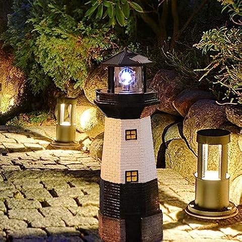 Yenergy 15'' Solar Lighthouse Garden Light Cover