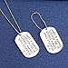 James Bucky Barnes Military Dog Tags Necklace Cosplay Costume Prop (James Barnes)