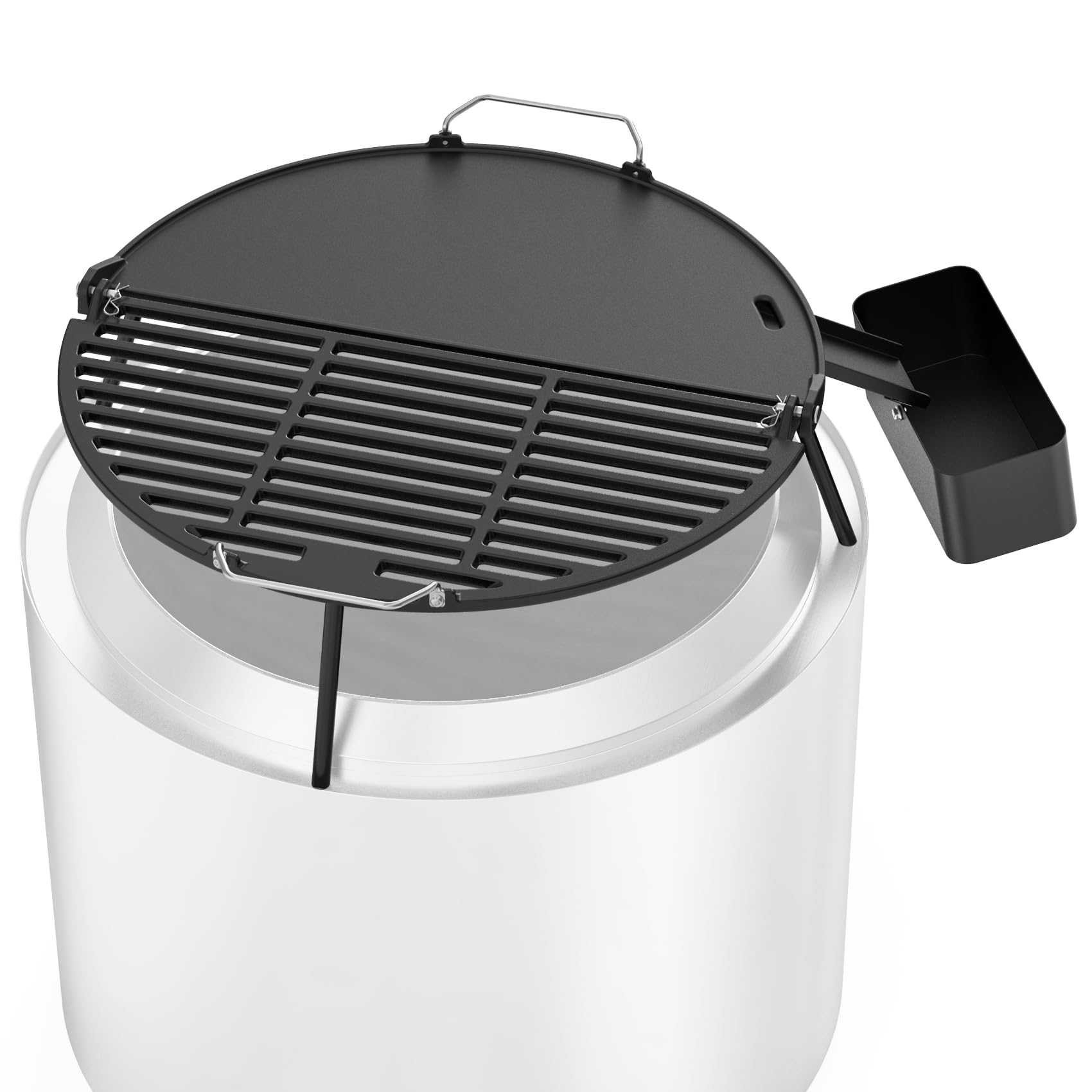 Onlyfire Piastra per Griglia per Barbecue a Gas Portatile Weber Traveler, Piastra per Barbecue in Ceramica Antiaderente per Cucinare All'aperto