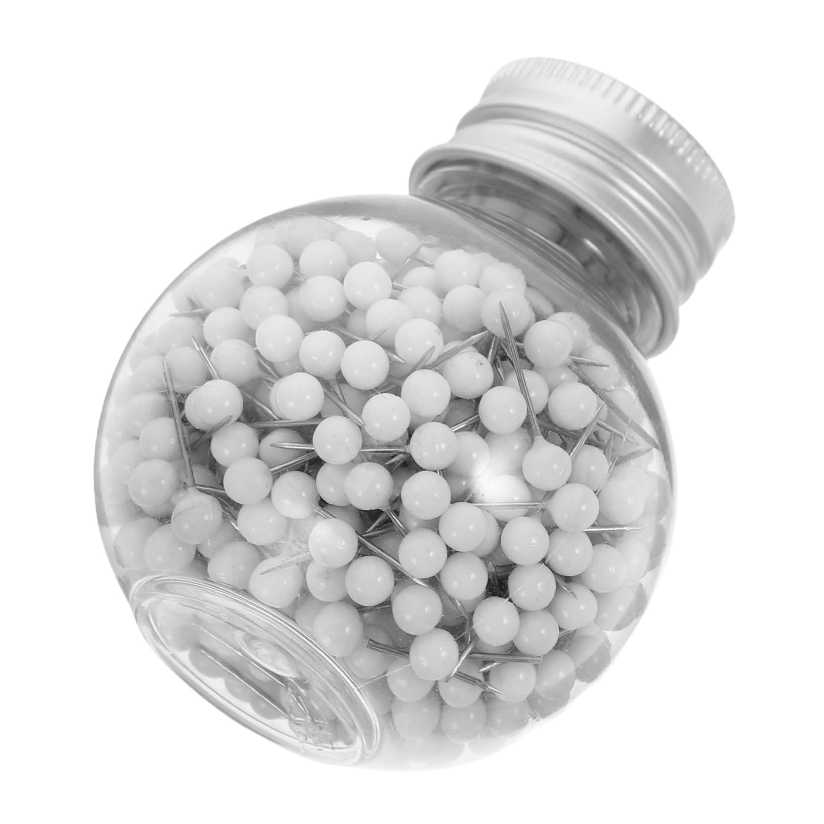 Veemoon Stylish Dressmaker Pins 600pcs Pearl Pins for Fabric Sewing Machine Accessories Stainless Steel Positioning Needles DIY Quilting Tools