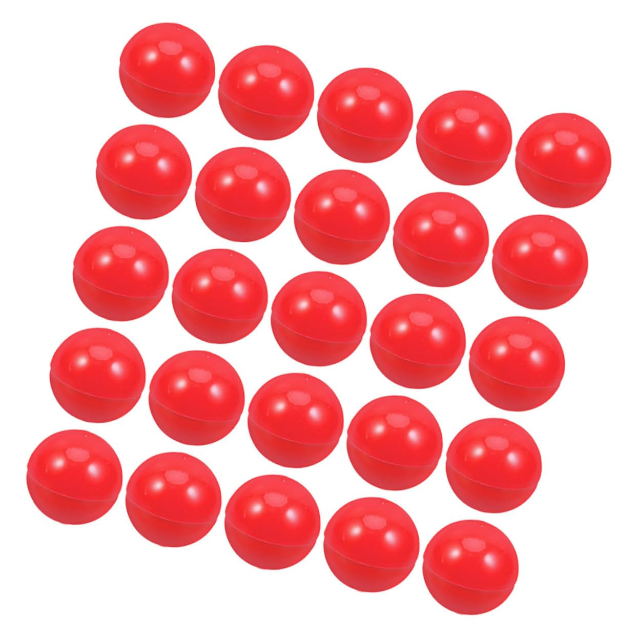 ULDIGI 3sets Halloween Bingo Prize Balls Plastic Game Balls for Events 25pcs*3