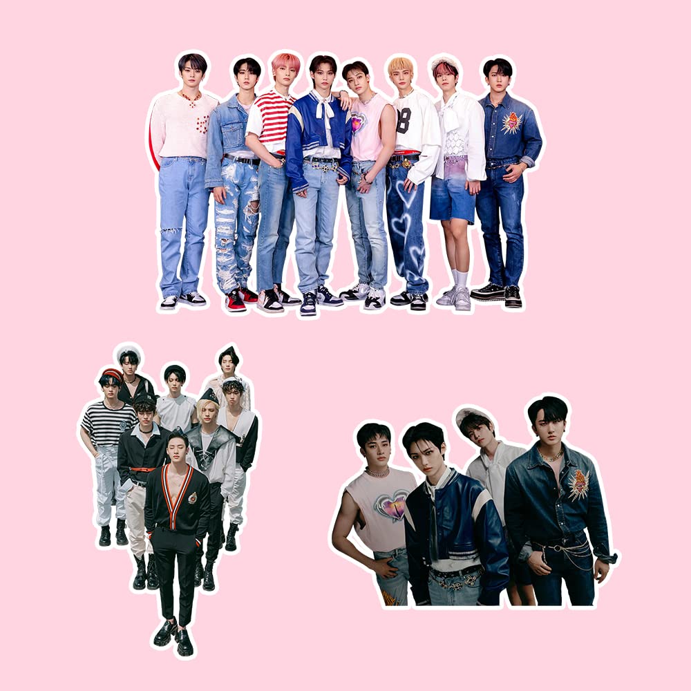 104 Autocollants Stray Kids Kpop En Vinyle - Imperméables, Pour Bouteille, Ordinateur, Vélo
