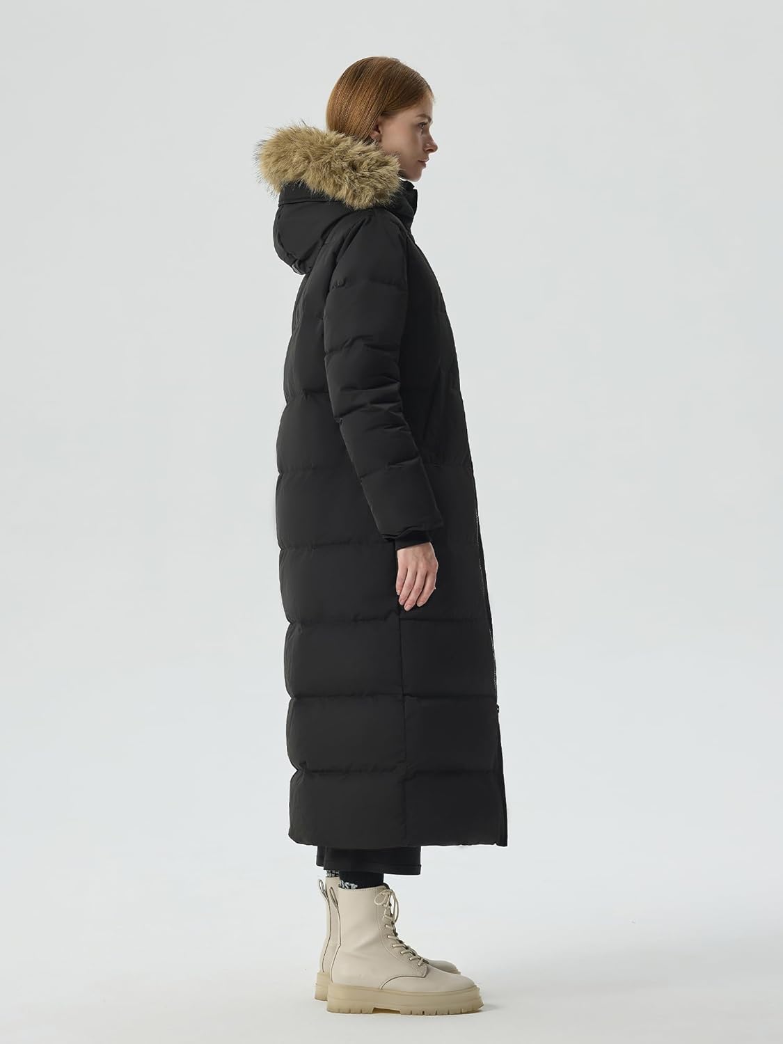 Fitouch Women's Waukee Long Down Coat Parka Jacket | 750+ Fill Power | Full-Length