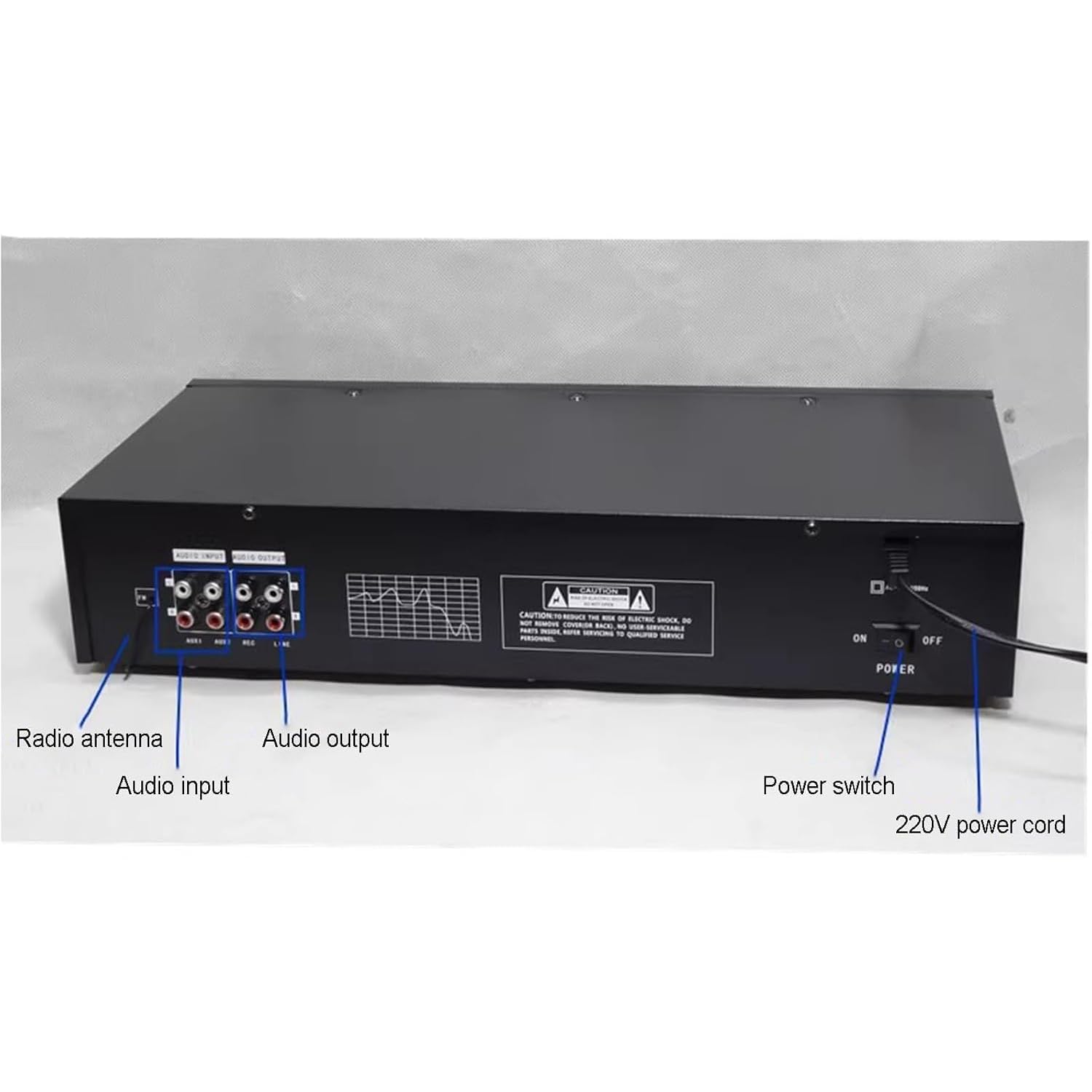 Égaliseur Graphique Stéréo 40 Bandes À Deux Canaux, Contrôleur D'effets Audio Numériques, Avec Télécommande, Égaliseur Bluetooth 5.0, Réduction Du Bruit, Pour Home Audio, Studio D'enregistrement