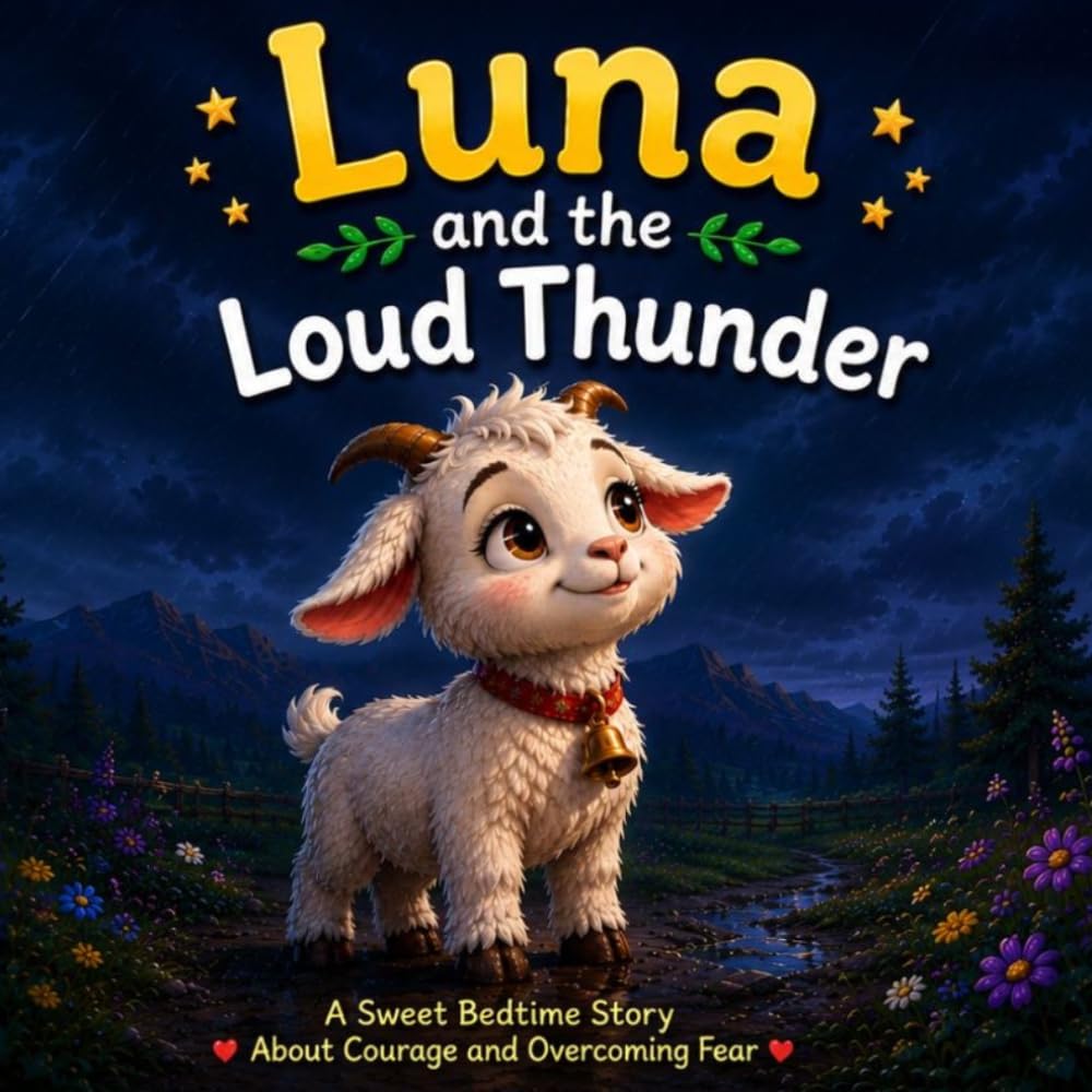 Luna and the Loud Thunder (Luna the Little Goat)