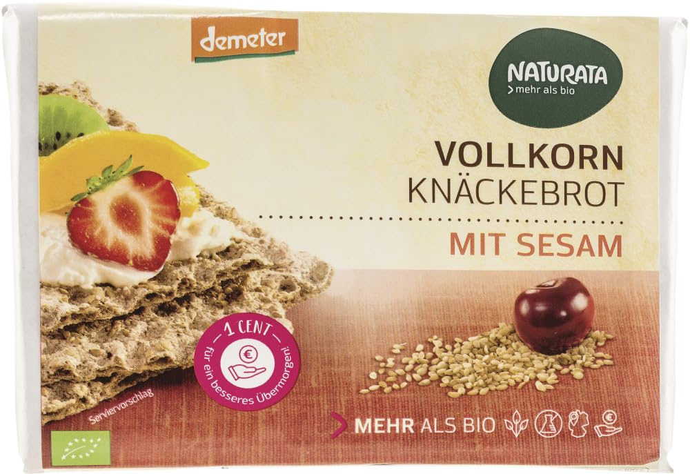 Vollkorn-Knäckebrot mit Sesam 18 x 250 g