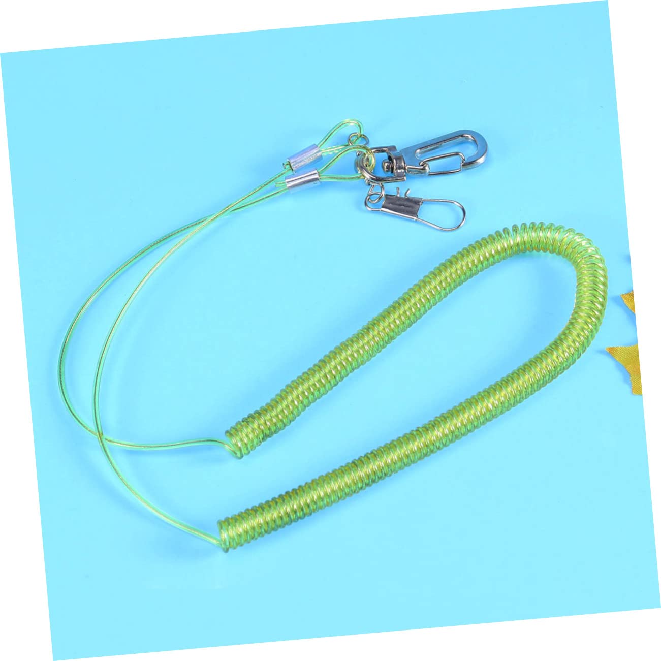 BESPORTBLE Parrot Leg Ring Bird Harness Training Rope 3m Elastic String for Parrot Outdoor Activities Flying Harness Traction Random Color
