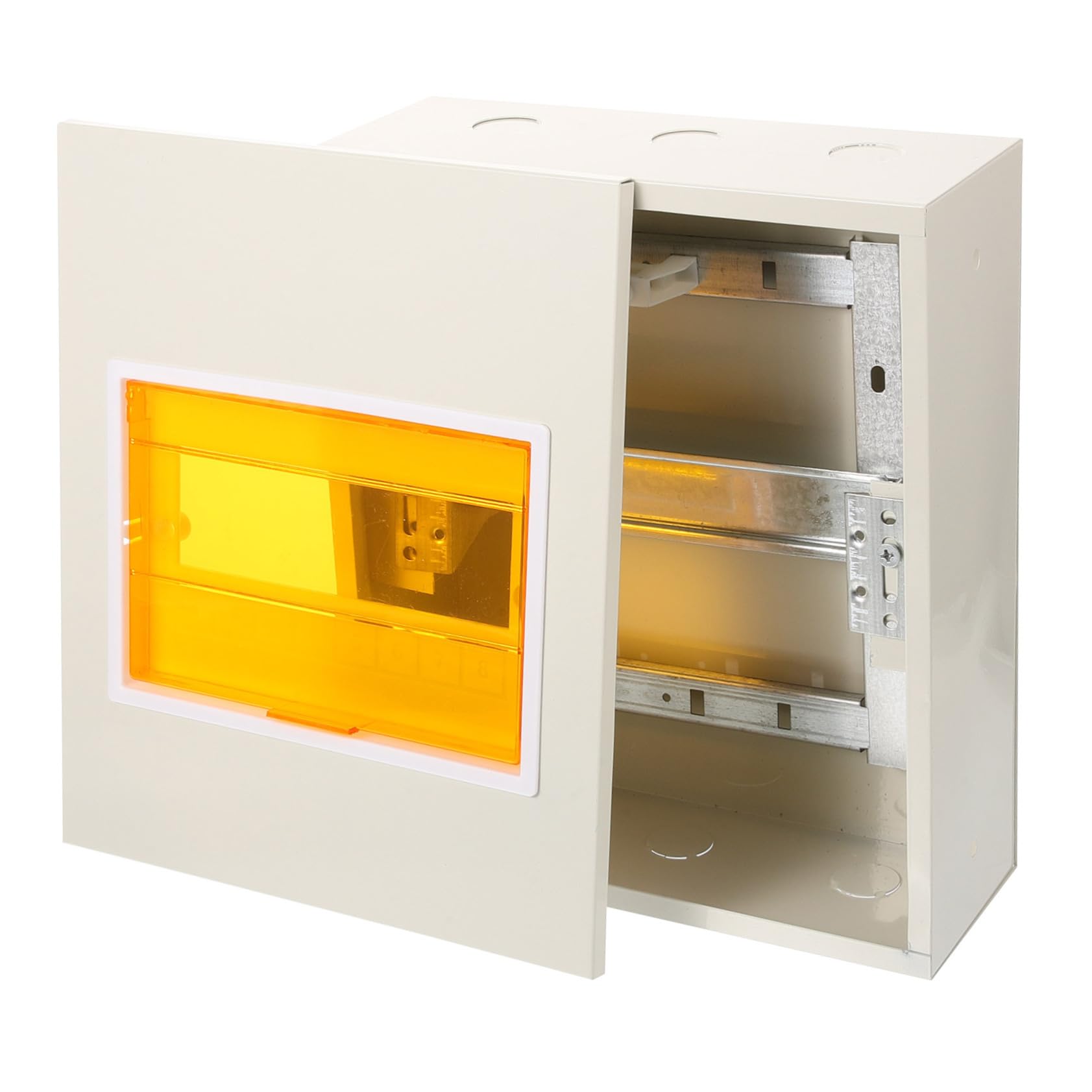 jojofunySmall Iron Boxes Box Box Electric Box Lighting Distribution Electrical Board Weather Proof es Breaker Weatherproof es Control Box Iron Water Proof