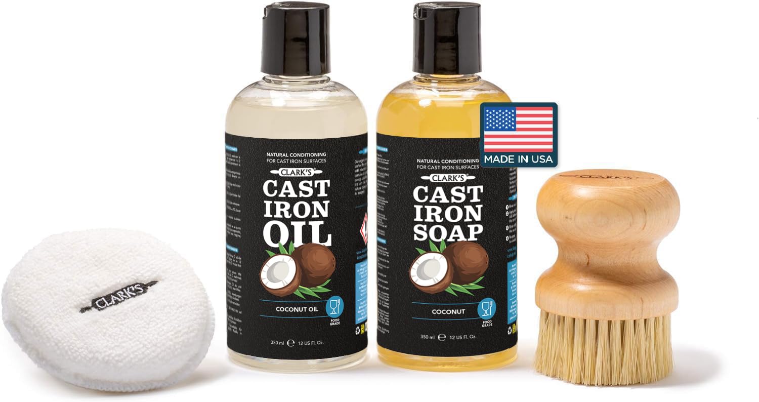 CLARK'S Cast Iron Cleaning Kit