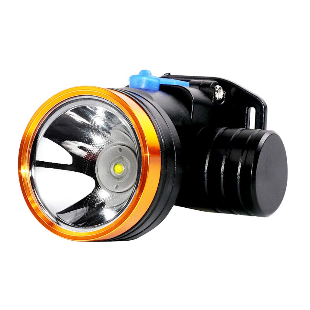 Linterna frontal LED, mini faro recargable, impermeable, luz nocturna de pesca de largo alcance, linterna montada en la cabeza