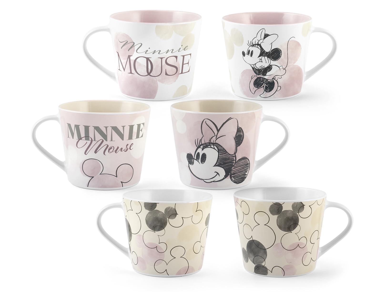 Tasses Minnie H&H en porcelaine pour retrouver la magie Disney