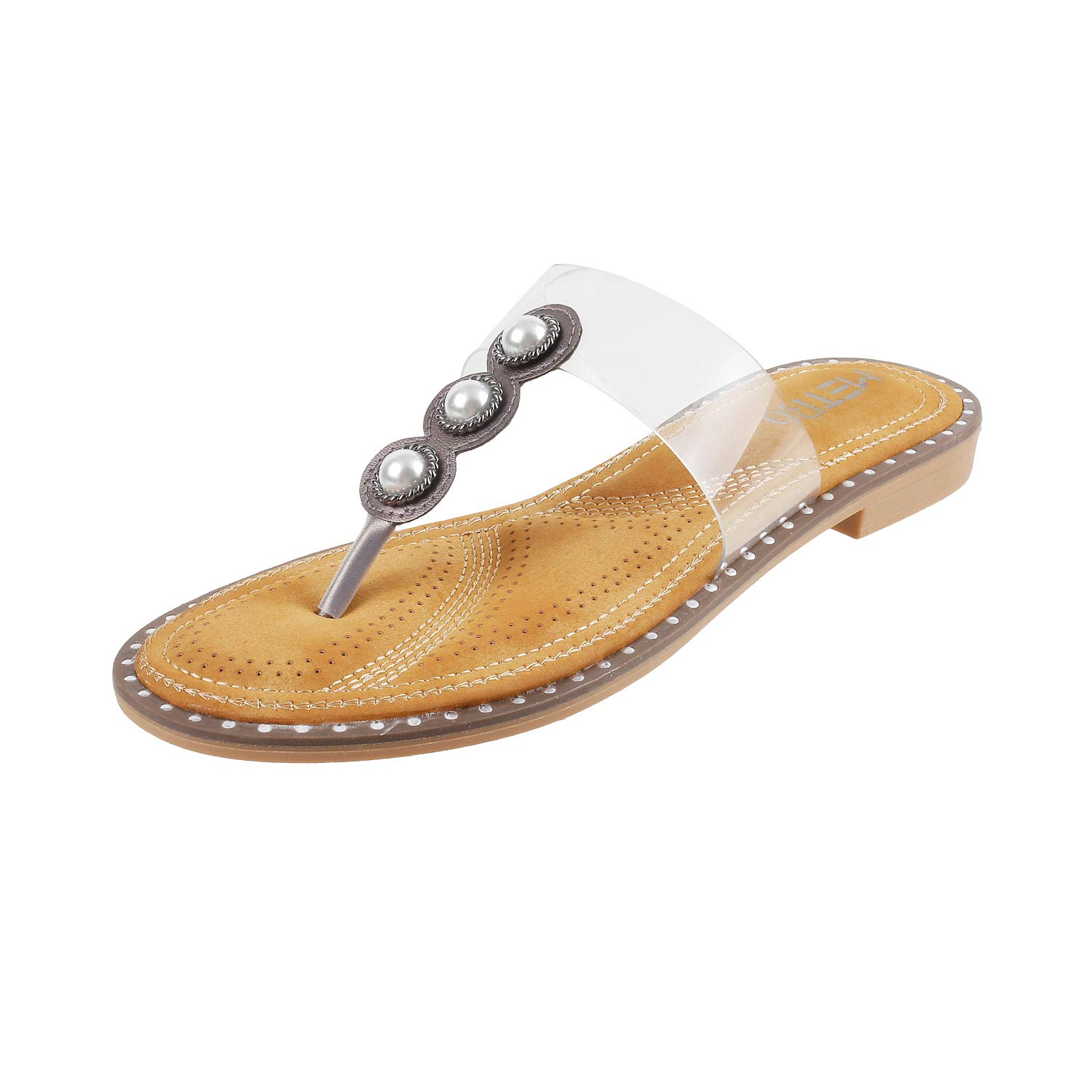 Metro Women's Flat Slip Ons Fashion Sandals