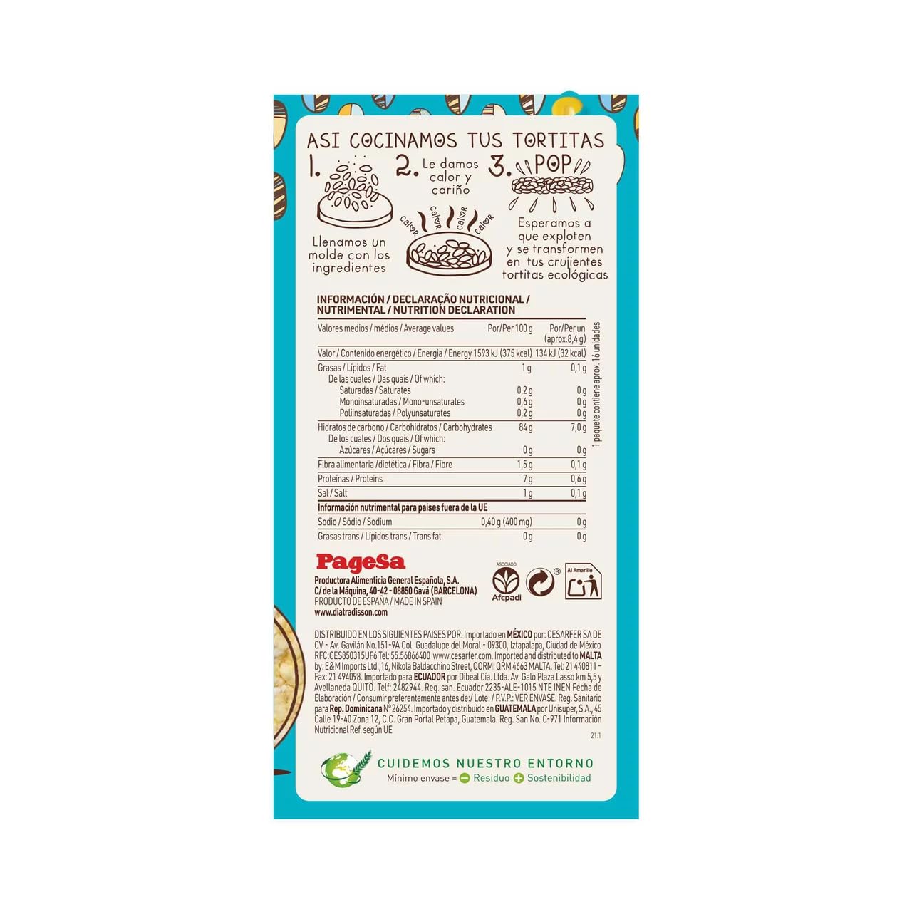 DIAT RADISSON Maiswaffeln, glutenfrei 135 g, 12er Pack