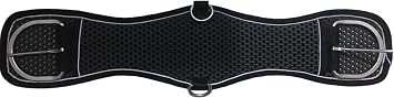 Majestic Ally Heavy Duty Mesh Cinch Girth Stainless Steal Buckles for Western Saddle - 26", 30" and 34"