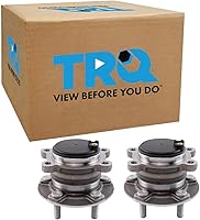 Vista 34 de TRQ Par de conjunto de cubo de cojinete de rueda delantera izquierda derecha, 2 piezas compatible con Lexus GX460 2003-2009 GX470 2003-2023 Toyota