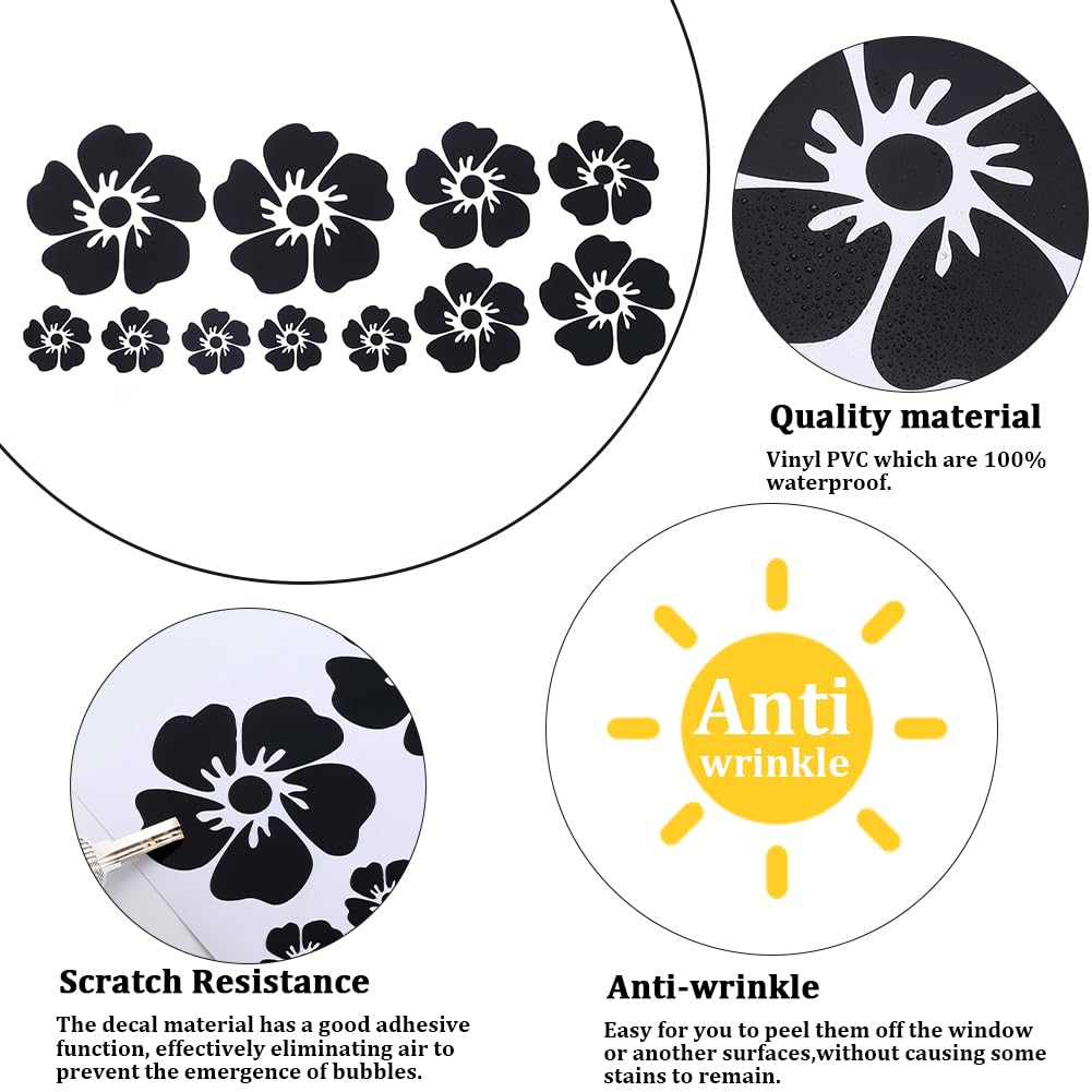 Adesivo per auto con fiori di ciliegio - Adesivo in vinile