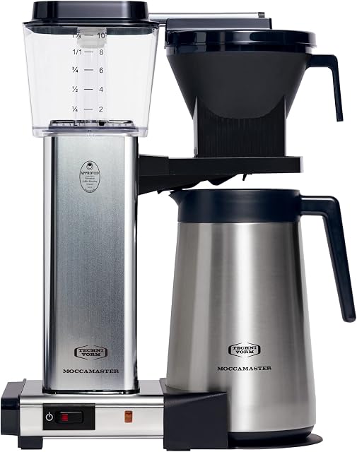 Moccamaster KBGT, Coffee Machines, Filter coffee Machine, Thermos, 1.25 Liters