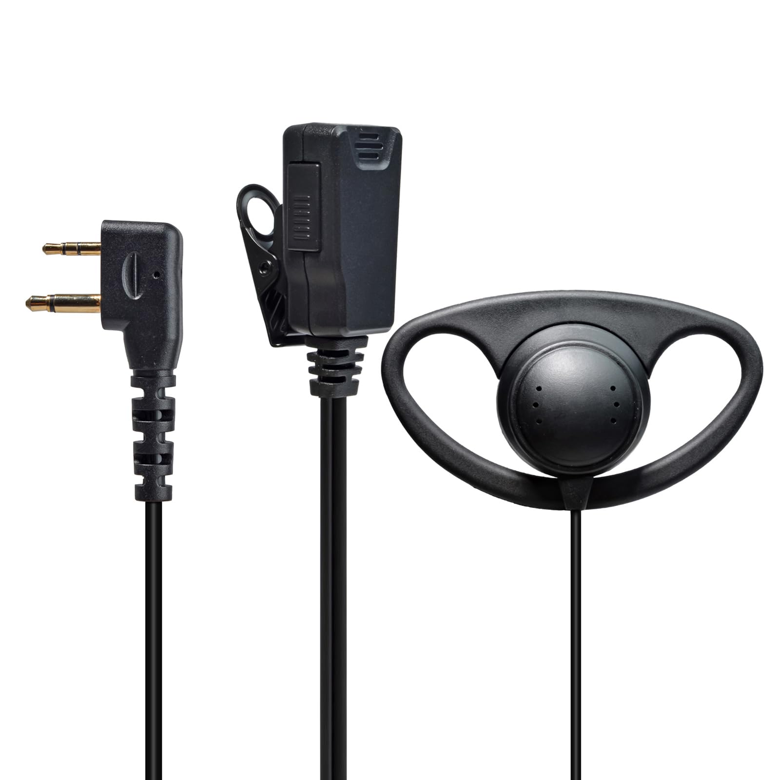 Cuffie Walkie-Talkie con Microfono PTT 2 Pin compatibili Midland G7 Pro G8 G9 Pro M24 M24 Plus M48 M99 G6 XT G7 XTR