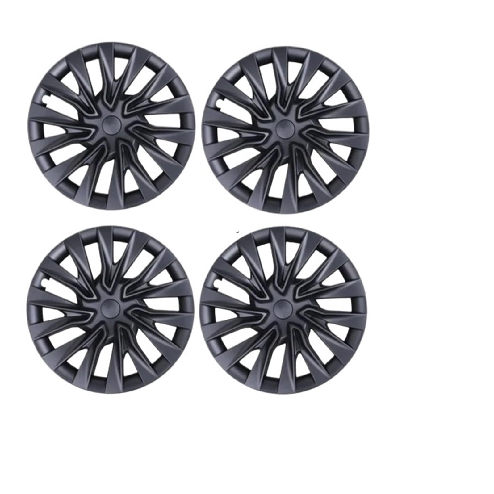 Amazon.co.jp: 4 個 18 インチホイールカバー、テスラモデル 3 ハイ