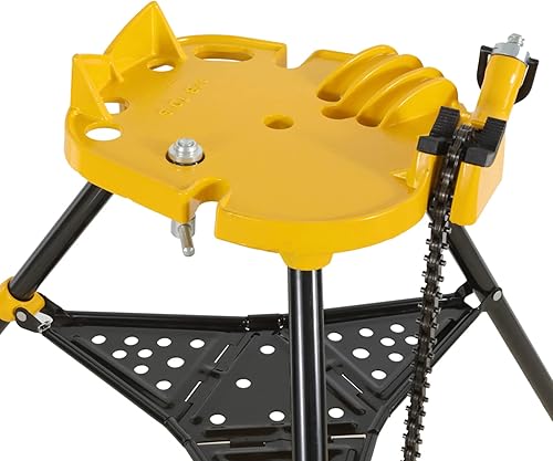 Miniatura 5 de YIYIBYUS Herramienta de soporte de tornillo de pie de 7.87 pulgadas, soporte de tornillo de cadena, soporte de tornillo de cadena, soporte de llave