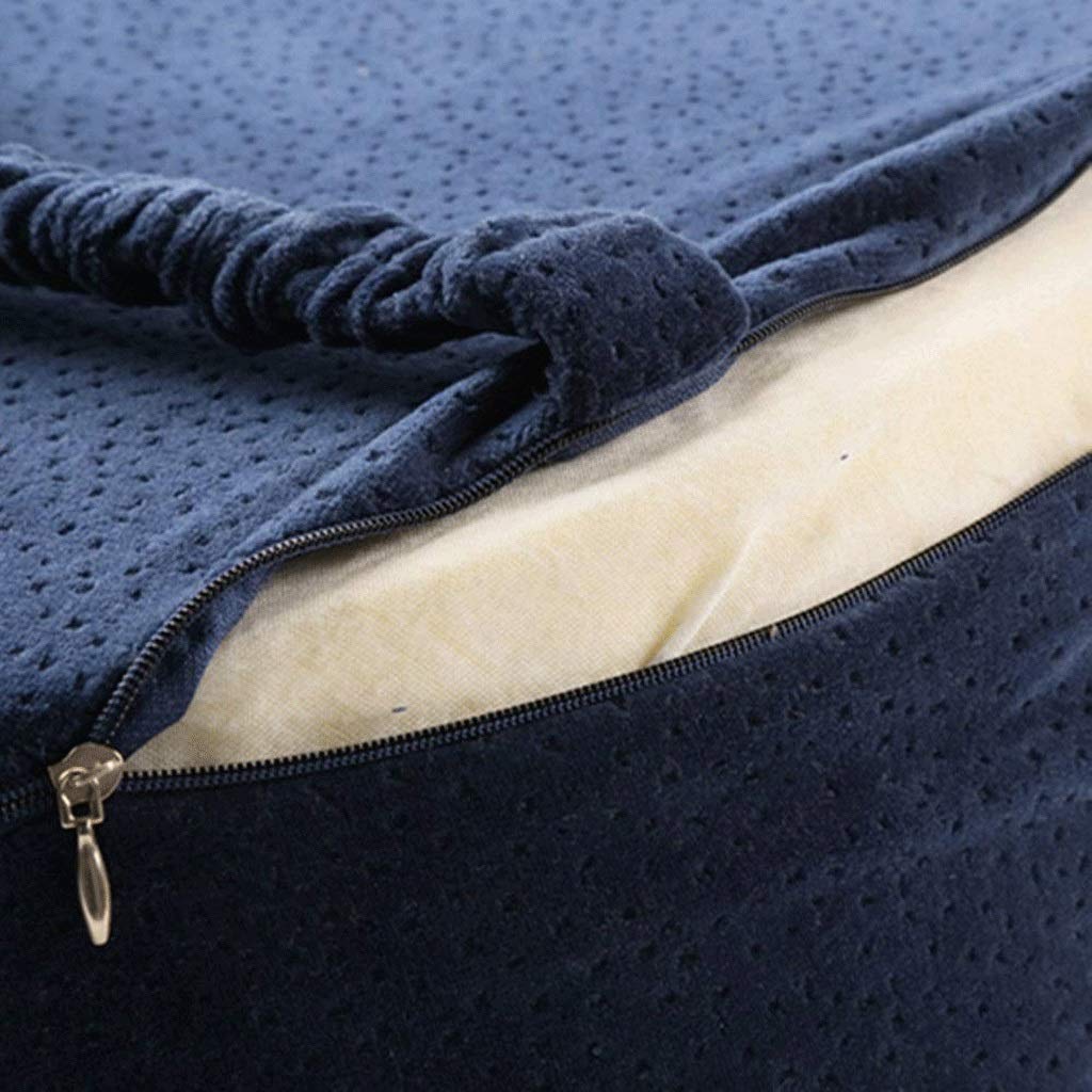amortiguador de la almohadilla lumbar silla de oficina de cintura posterior de la cintura del algodón de memoria se inclina mujeres embarazadas almohada lumbar almohada de asiento de coche(1-Pa