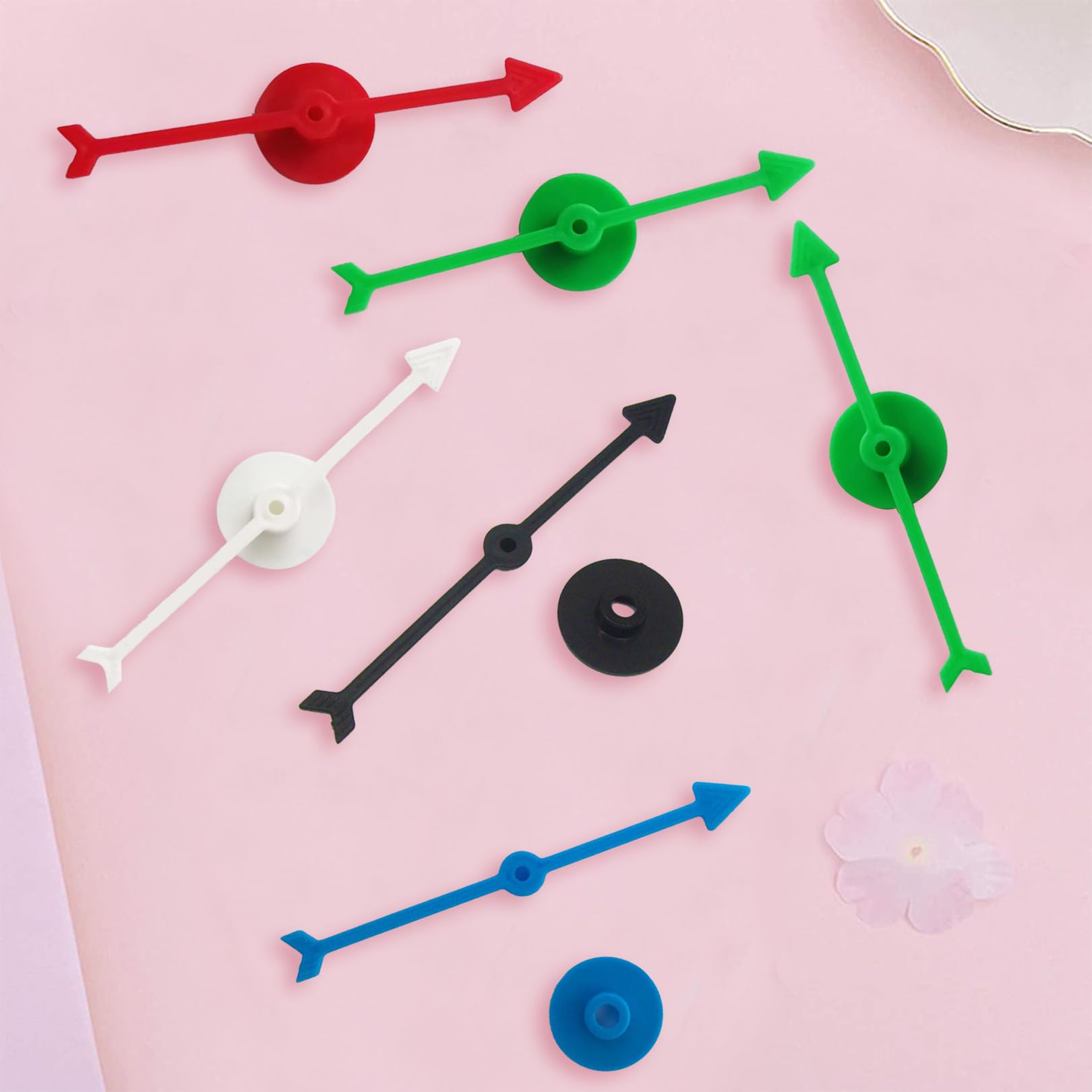 Roue Porte-bonheur Multicolore 15 Cm – Kit Personnalisable Avec 3 Roues, Marqueur Et Effaceur – Jeu De Table Pour Fêtes Et Carnaval