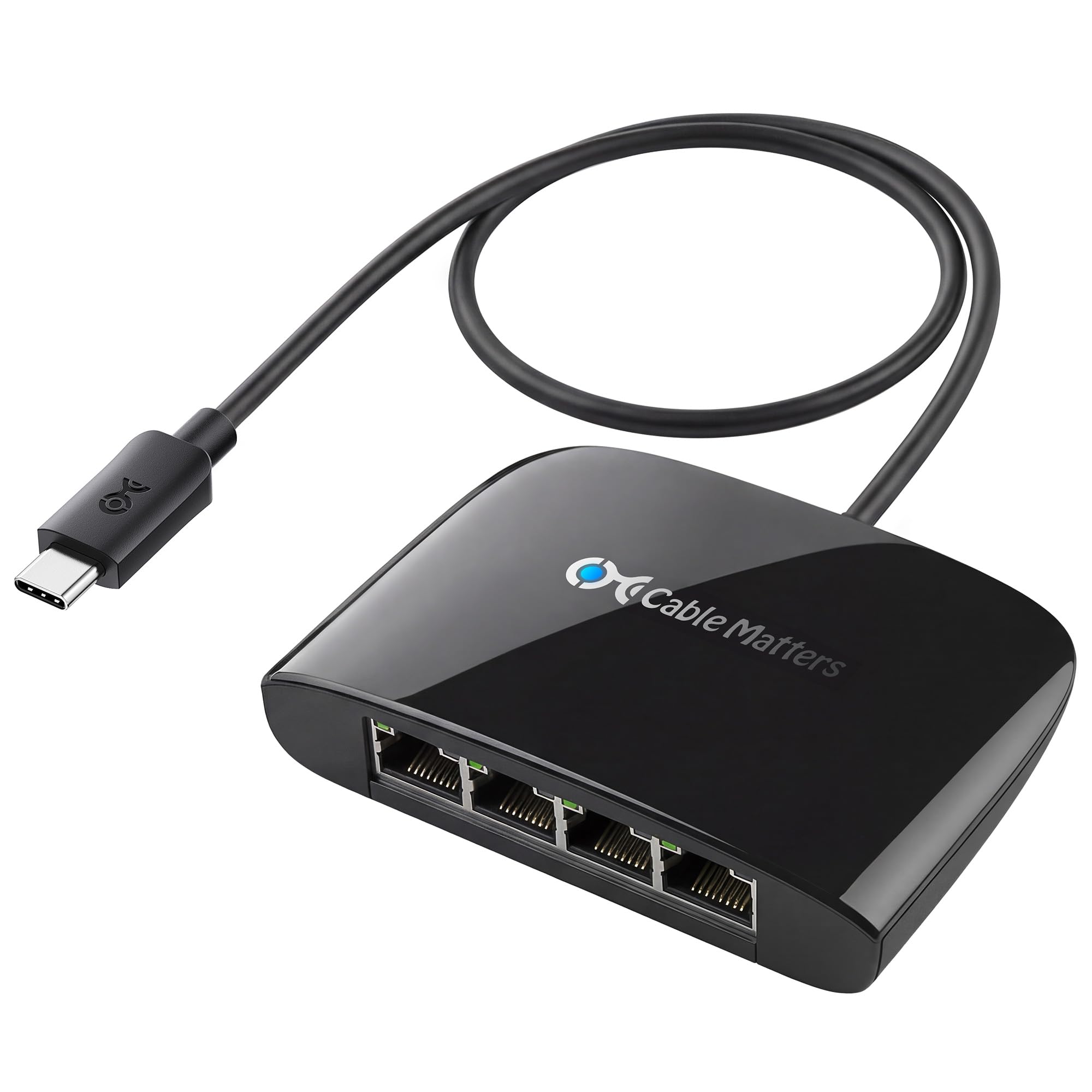 USBハブ 4ポート USB-C接続 ブラック Amazon.co.jp: Cable Matters スイッチングハブ LANハブ USB Type-C 4