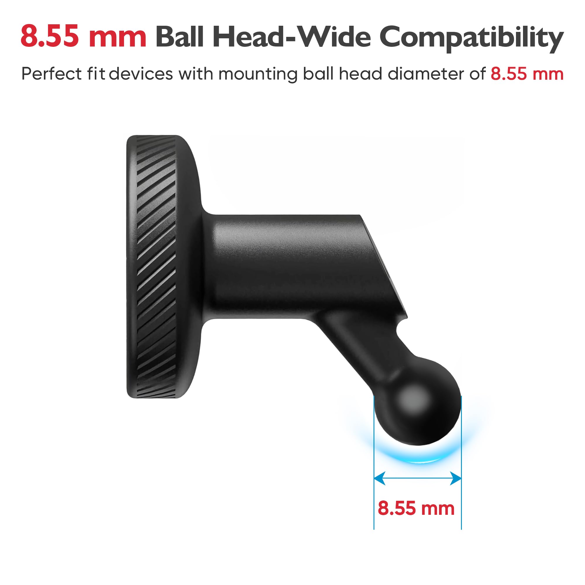 Magnetic Mount for Garmin Dash Cam,with 2 Magnetic Piece