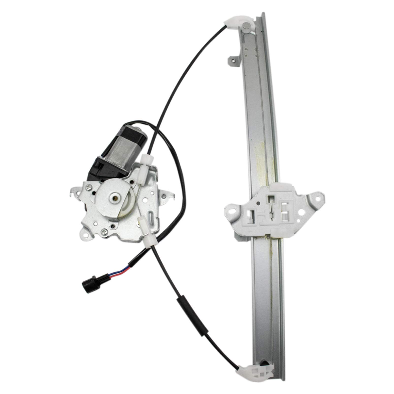 TRQ Front Left Power Window Regulator &amp; Motor Assembly Drivers Side Compatible with 2000-2006 Nissan Sentra NI1350113 NI1350120 NI1350157