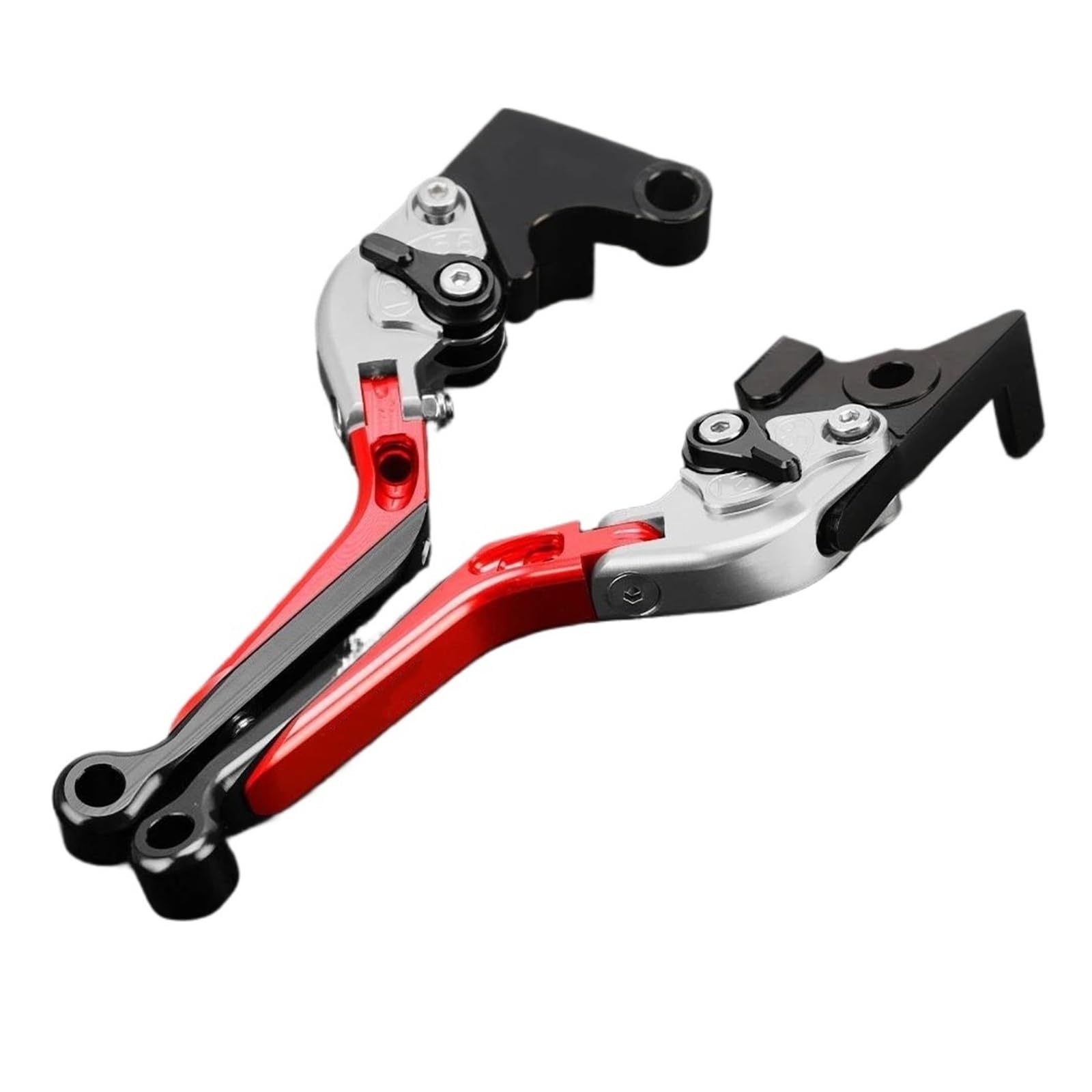 Qiogeilkoy T For Cfmoto Clc450 2023-2025 Folding Clutch Brake Lever Handle Adjustable Extendable Levers Levers Clutch Lever Kit(T)