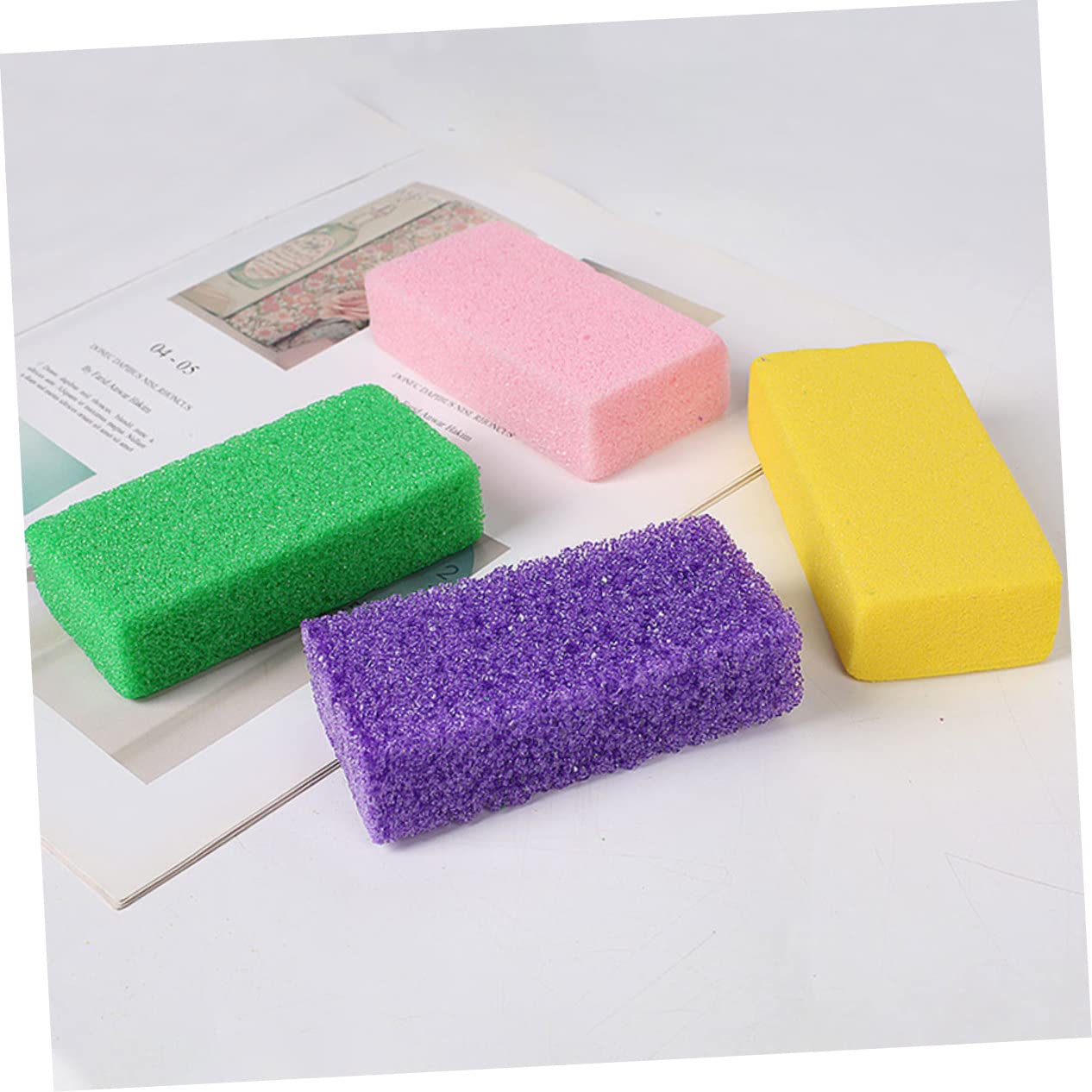FRCOLOR 30pezzi Pietre Pumice Per Piedi Rimuovi La Morta e Scrub Per Pedicure Strumento Esfoliante Ergonomico