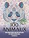 Coloration pour stylos et crayons gel - Mandala - 100 animaux