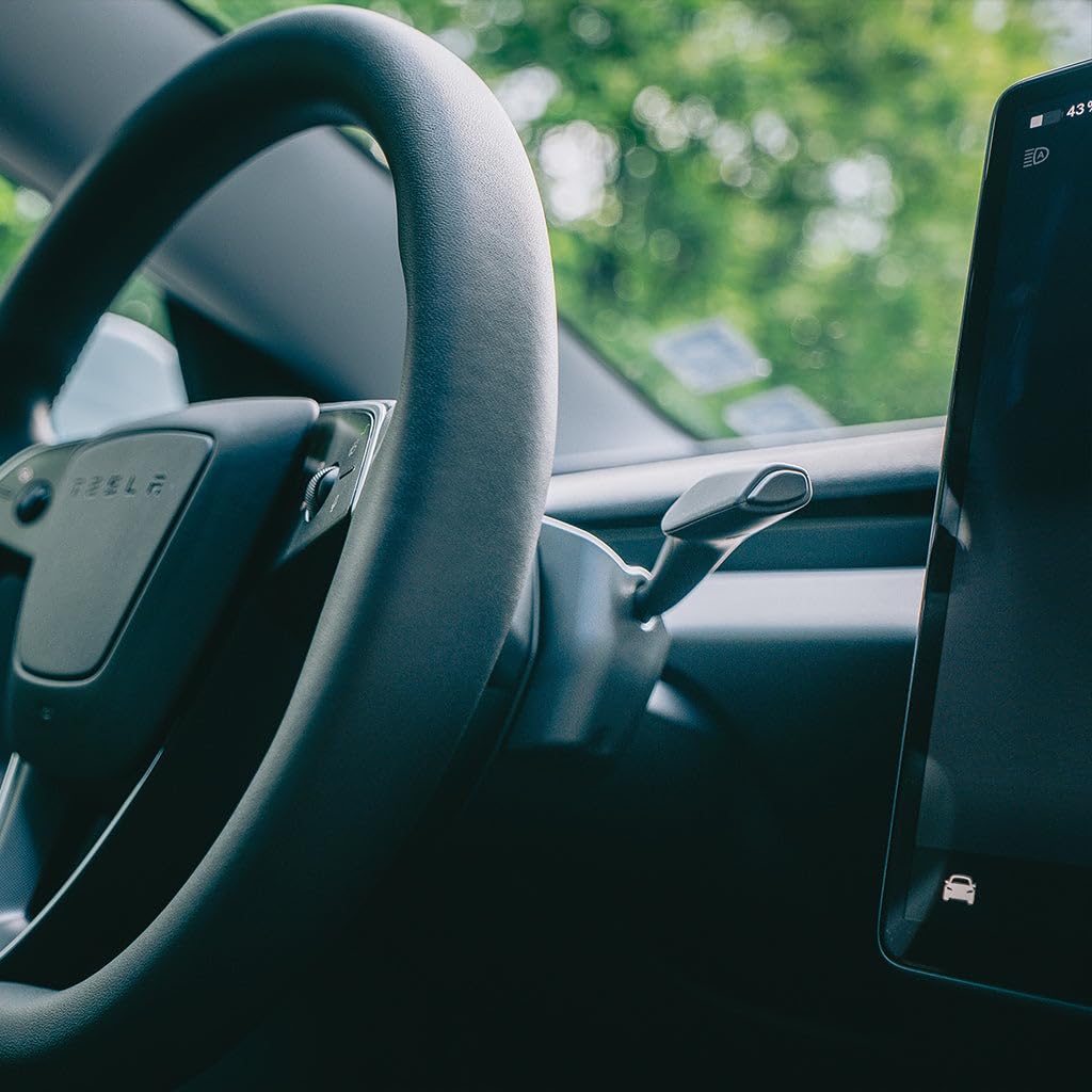 S3XY Stalks für Tesla Model 3 Highland (Blinkerhebel, Schalthebel) (Right Standalone (without Commander)) – App-konfigurierbar, einfache Montage, OTA-Updates, Premium Zubehör