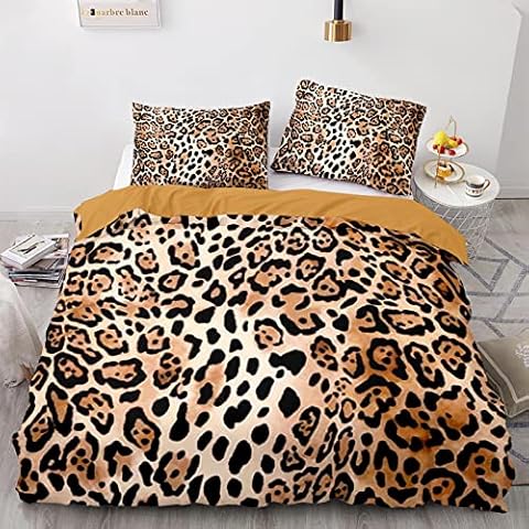 Housse de Couette DBEES Léopard 220x240 Cover