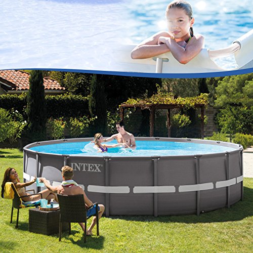 Intex - Piscina 488 x 132 cm, struttura in