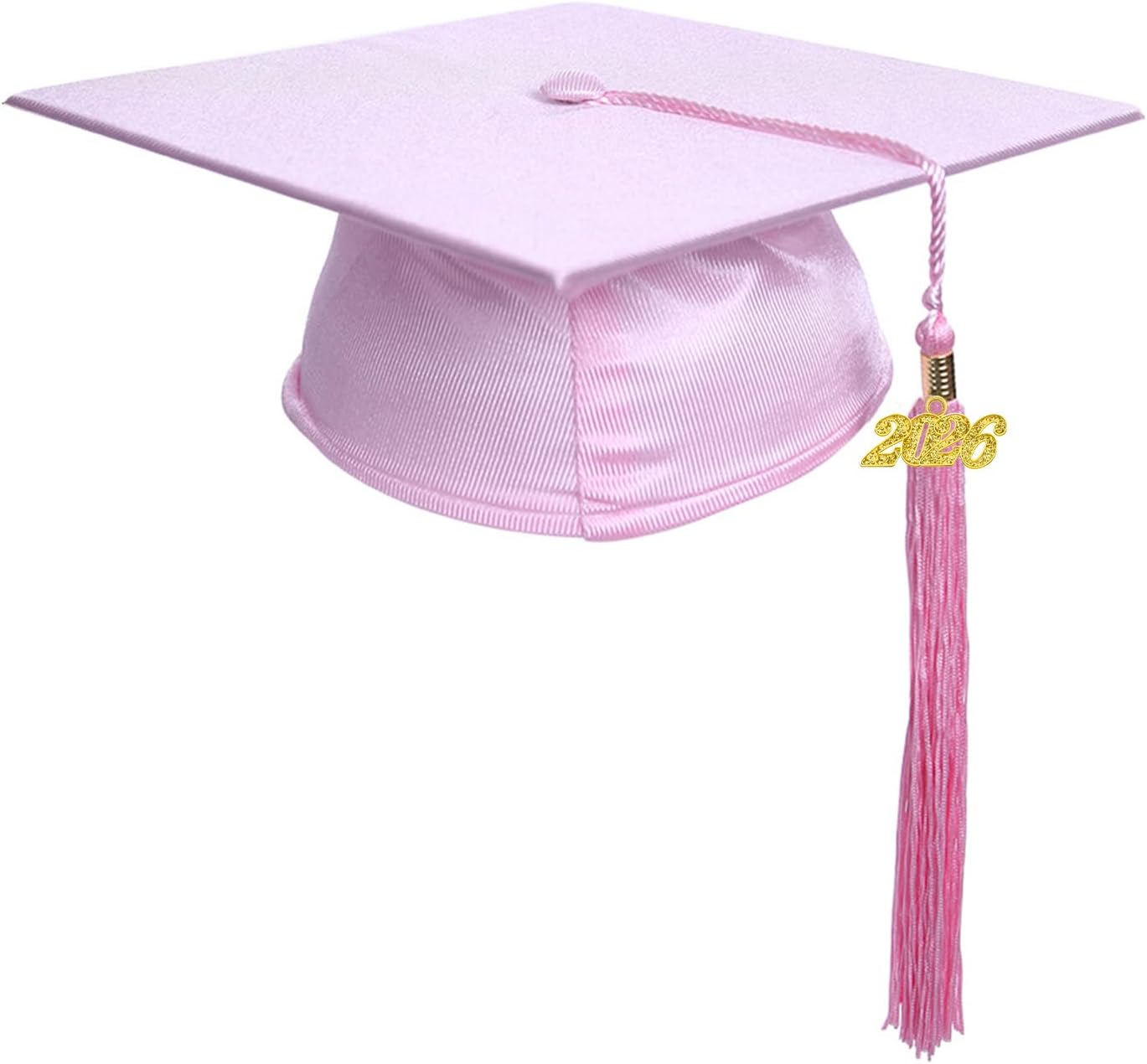 Newrara Shiny Kindergarten and Preschool Graduation Cap for Kids with Tassel