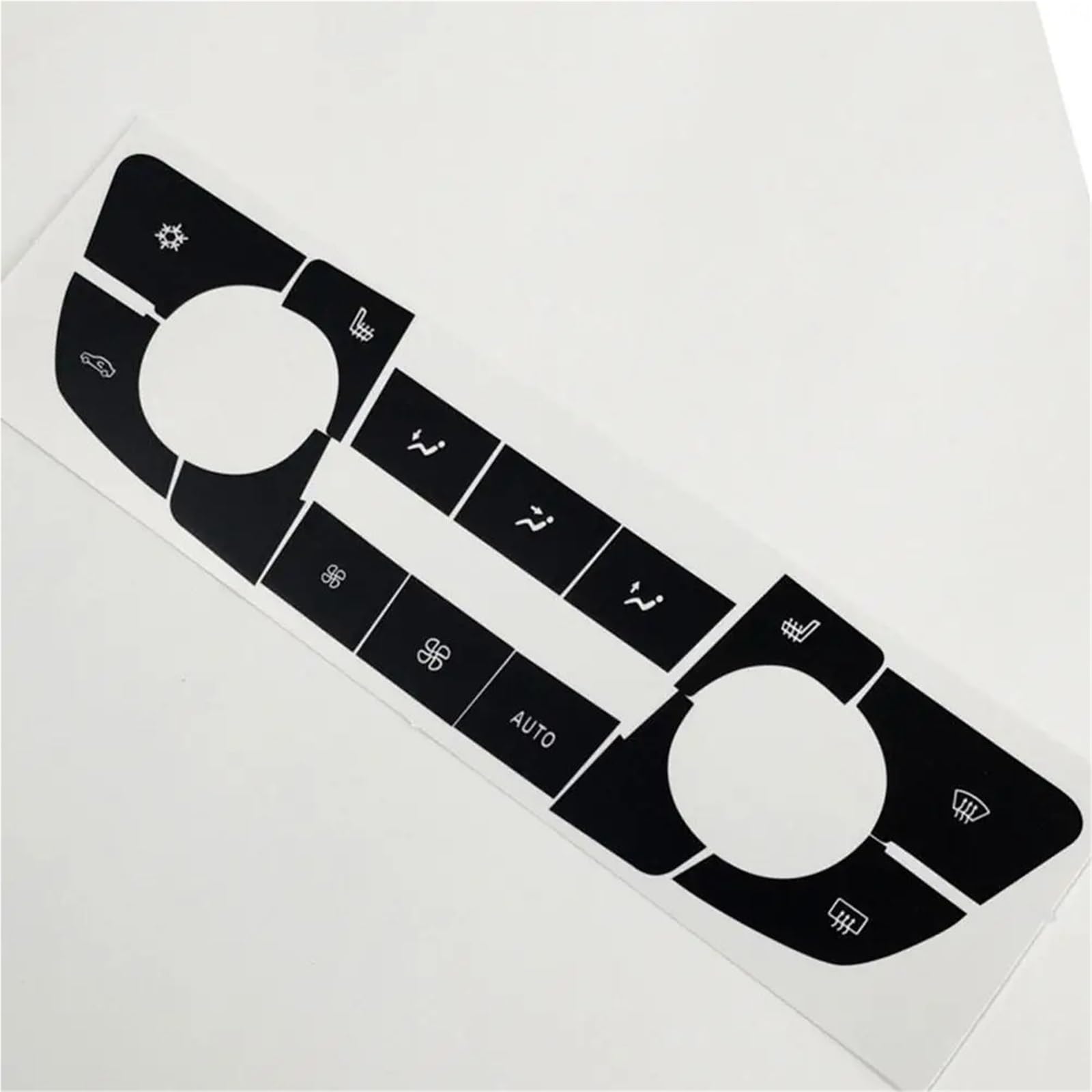 Button Repair Stickers Compatible with Opel for Insignia 2008 2009 2010 2011 2012 2013 Button Sticker Climate Air Accessories Interior Repair Cover