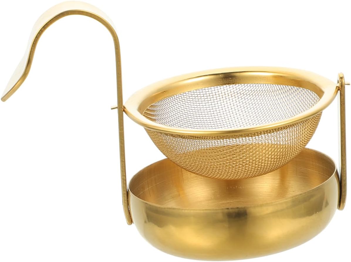 Tea Filter Stainless Steel Rotating Loose Tea Infuser for Loose Leaf Teas