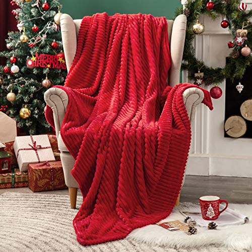 MIULEE Couverture Plaid Flanelle Velours Canapé Chambre Sofa Peut Ëtre Utilisé dans 4 Saisons 1...