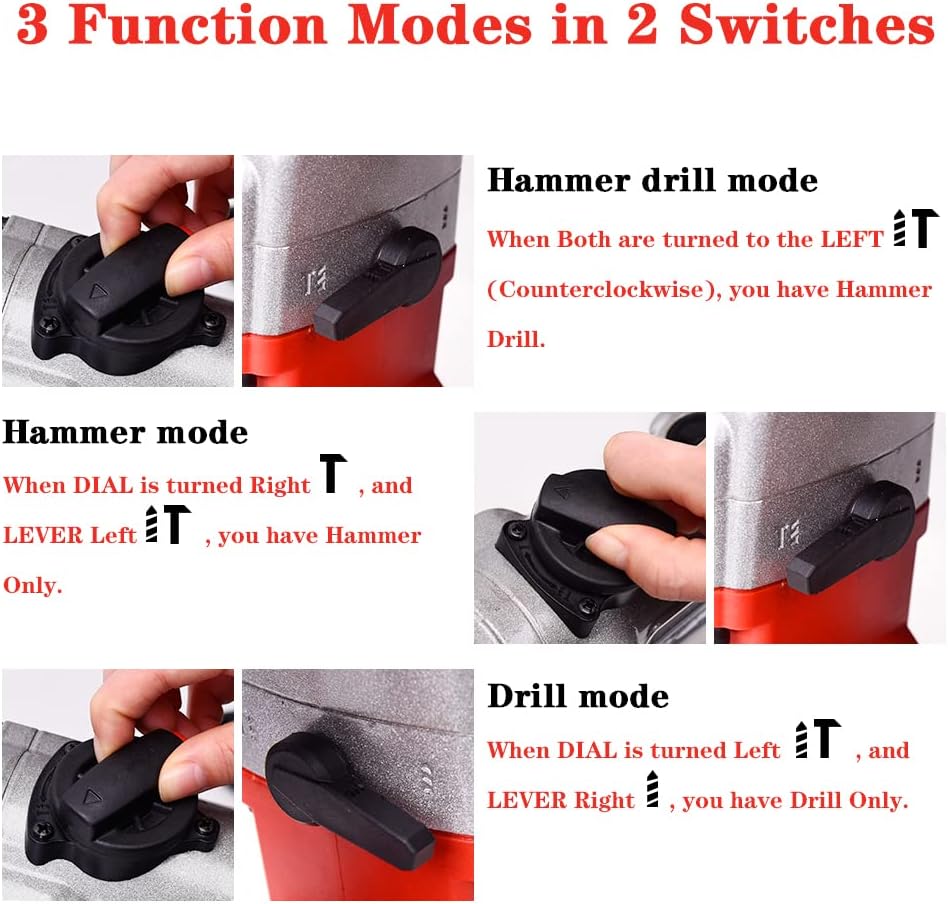 Instructions for selecting operating modes on MPT MRH2603