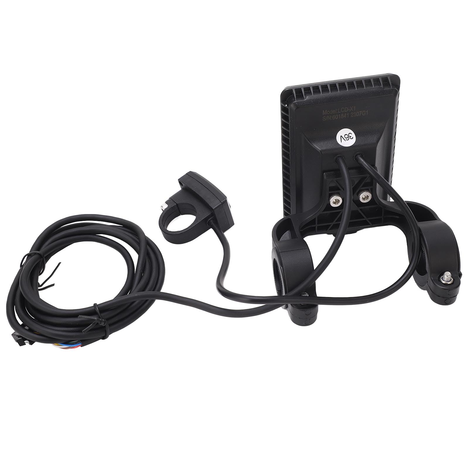 24V 36V 48V 60V rower elektryczny wyświetlacz LCD miernik elektryczny rower wyświetlacz LCD z interfejsem reflektorów 5P 2P zwykły kabel