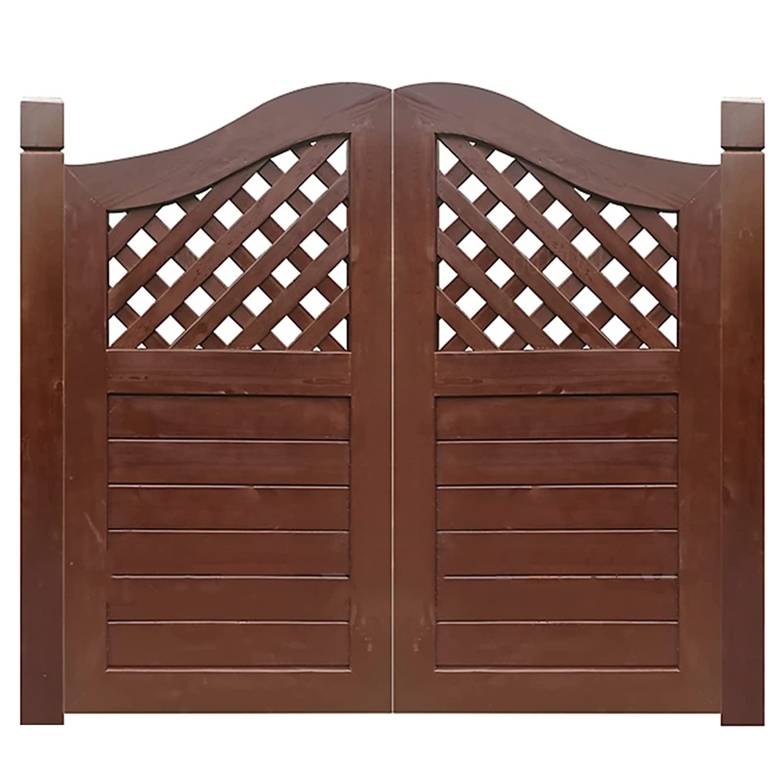 Interior Solid Wood Swing Door,Counter Swing Door,Saloon Bar Pub Retro Café Swinging Door,Kitchen Restaurant Porch Garden Terrace Partition Fence Gate,Hinges Included,Custom (W85xH80cm(34x32in))